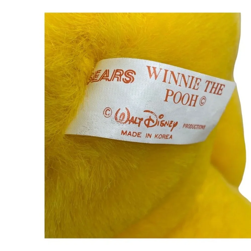 Sears Winnie the Pooh 15" Santa Plush Toy - Picture 6 of 8